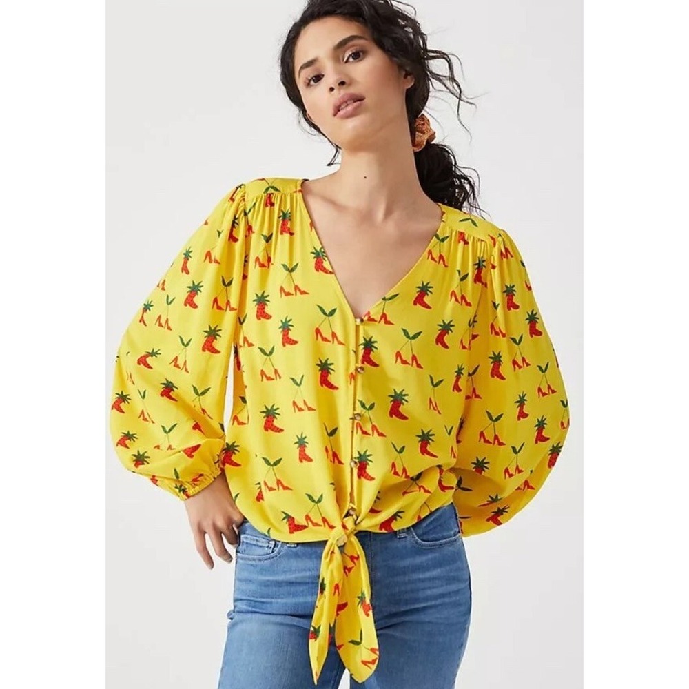Anthropologie  Kendra Dandy Dreamer Button strawberry Planter‎ Boots Cacti 2 S M